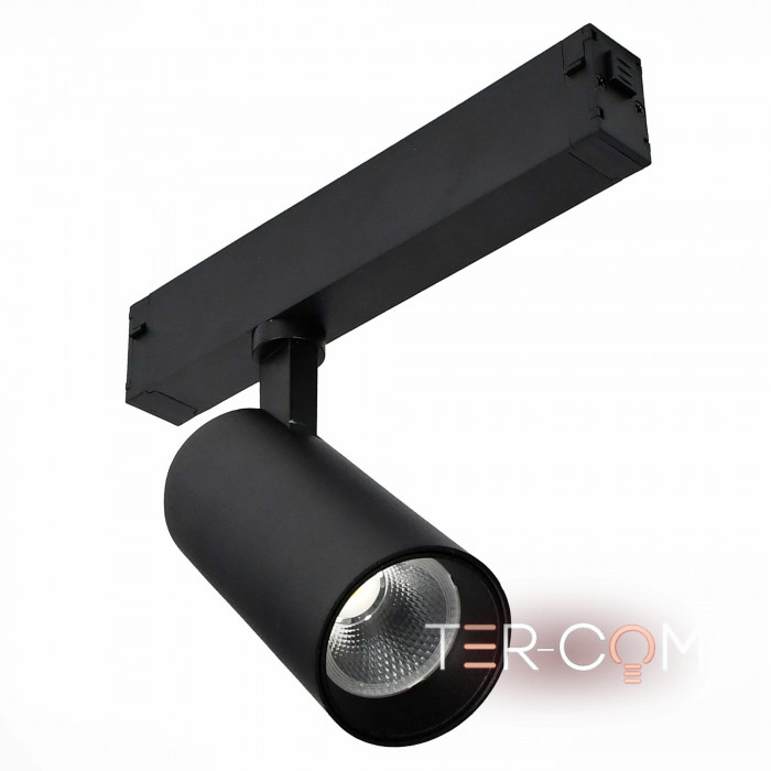 Светильник встраиваемый светодиодный, черный, SKYLINE 220, LED, 20