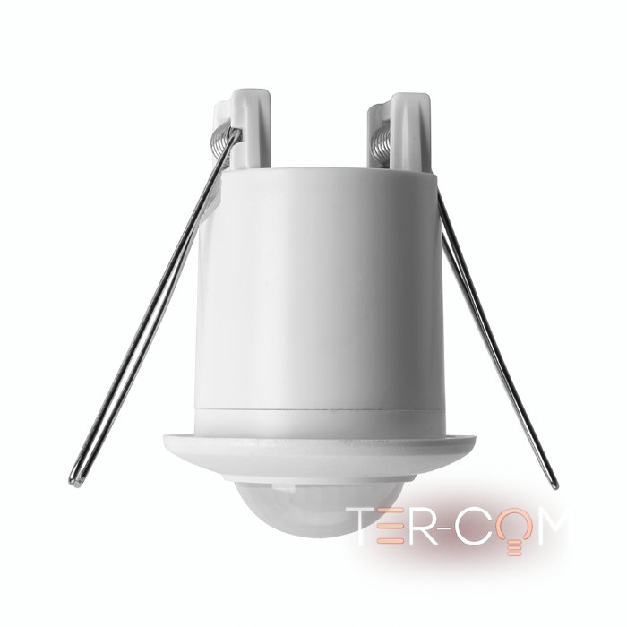 Датчик движения и освещенности 800W 6m 120°(гориз.) 360°(верт.) белый, SEN50