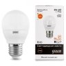Лампа Gauss LED Elementary Шар 8W E27 520lm 3000K 1/10/100