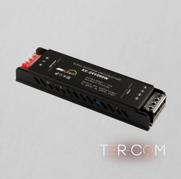 Блок питания М1LIGHT XC-200W-24V IP20