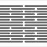 Магнитная решетка 60*204-05 Черная